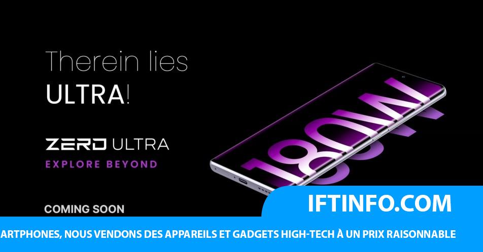 Iftinfo Infinix Zero Ultra Avec Une Charge De W Sera Bient T