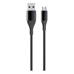 Cable Chargeur Téléphone USB LIGHTNING UC1623 3.4A Noir ICONIX