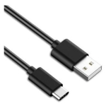 Iconix Cable Chargeur Fast Charging Type c 3.4A 1200mm Noir