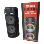 Speaker Bluetooth zqs4239 Radio FM -Effet LED Clignotant