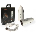Chargeur Voiture VIDVIE 2.4A (CC505) Micro