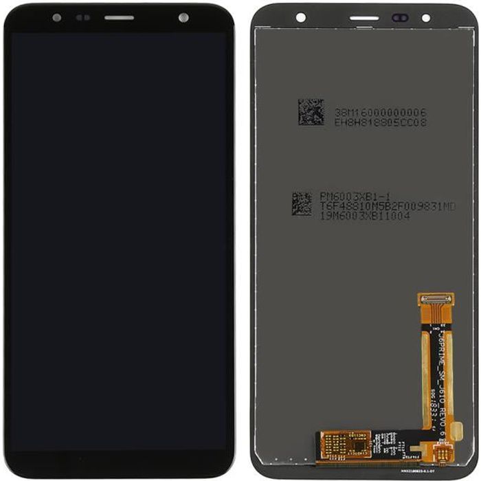 Avizar Film Samsung Galaxy J6 Plus Verre Trempé Protection Ecran contour  Noir - Protection écran - LDLC