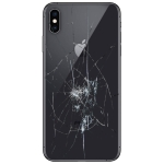 Back Glass IPhone XS Max Noir