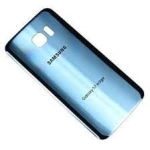 Back Glass Samsung S7 Edge Bleu