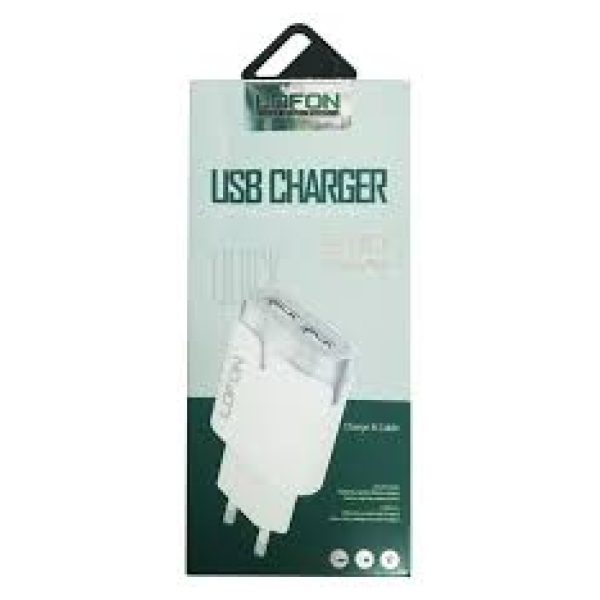 Chargeur LDFON Micro USB 2.4 Blanc – Image 2