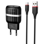 Borofone Chargeur BA24A double port usb TYPE-C  NOIR
