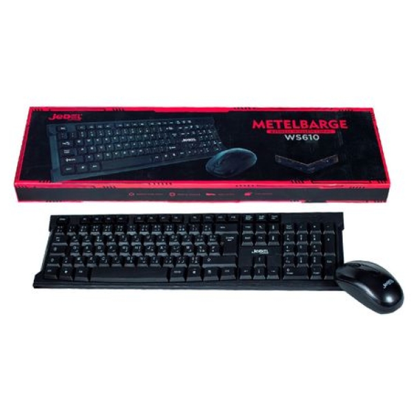 ENSEMBLE CLAVIER & SOURIS GAMING JEDEL GK101 - NOIR