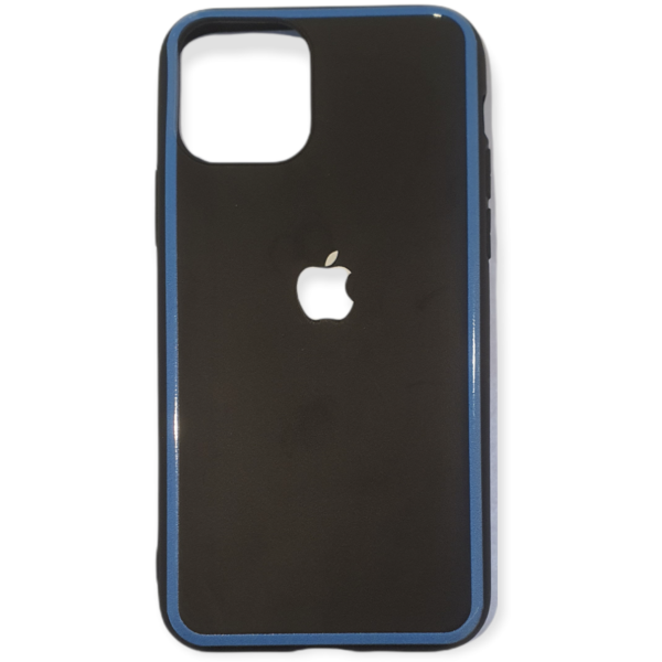 Cache Original Iphone 11 PRO NOIR et bleu