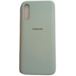 Cache samsung A70 BLEU CLAIR