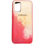 Cache samsung A02s ROUGE/BLANC