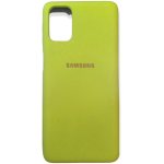 Cache samsung M31s VERT CLAIR