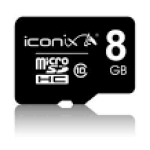 CARTE MEMOIRE 8GB ICONIX