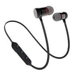 écouteurs Bluetooth sans fil de sport NOIR