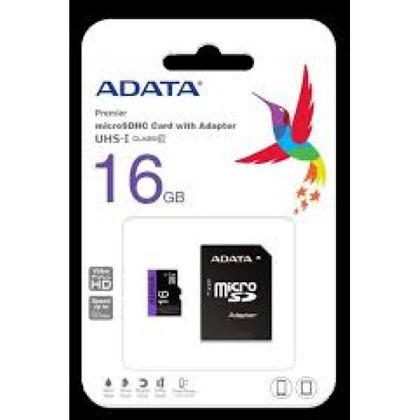 CARTE MEMOIRE 16GB ADATA