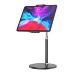 Support tablette debout aluminium métal rotation à 360 degrés
