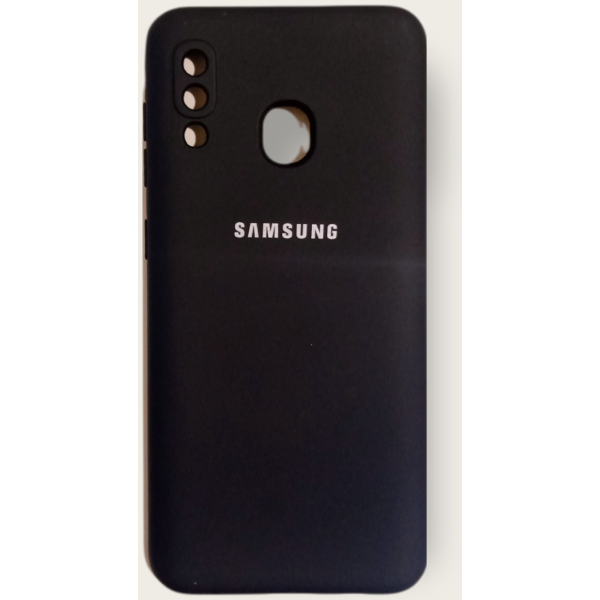 Cache Samsung A30 BLEU FONCE