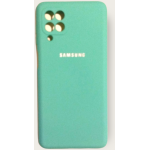 Cache Samsung M62 BLEU CLAIR