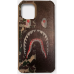 Cache IPHONE 12/12 PRO max DENTS DE SHARK NOIR COMOFLAGE