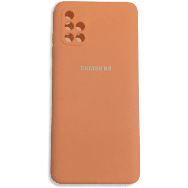 Cache Samsung A71 ROSE CLAIR