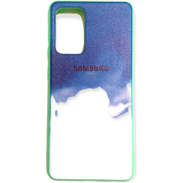 Cache Samsung A72 BLEU NUAGE