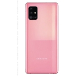 Back Glass Samsung A51 ORIGINAL pink