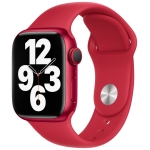 BRACELET WATCH ROUGE FONCE