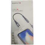 Adapteur type-c 3.5 aux audio aux ax2213 ICONIX