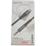 cable type-c 3.5 aux iconix ax2217 ICONIX