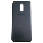BACK COVER SAMSUNG A605 A6 PLUS ORIGINAL NOIR