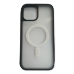 Cache Original Iphone 12 Pro Max transparent avec contour noir
