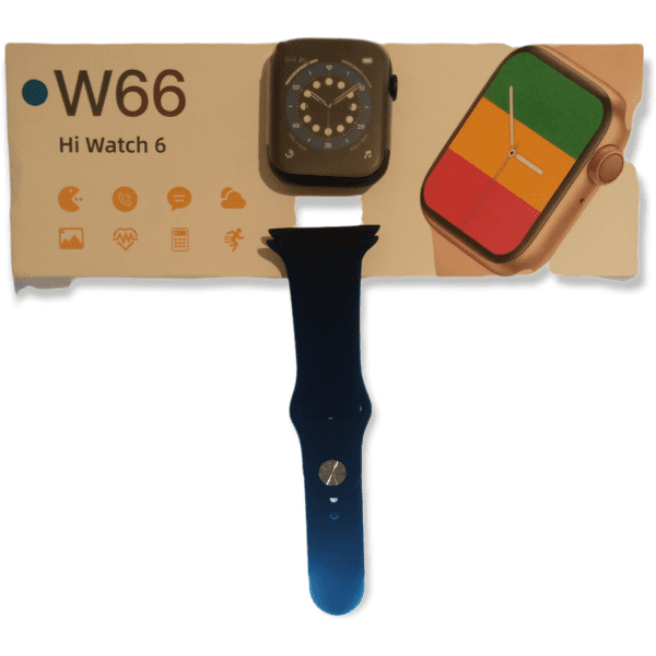 SMART WATCH W66 BLEU - Image 2