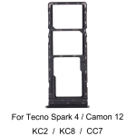 support sim tecno spark 4 noir original