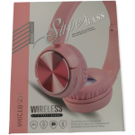 CASQUE BLEUTOUTH HZ-BT2068 ROSE