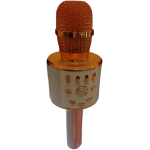 MICROPHONE BLUETOOTH WS-858l  led et clap gold