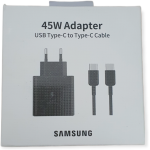 Chargeur samsung type c to type c 45W noir
