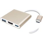Adaptateur USB Type C vers HDMI / USB 3.0 / USB-C