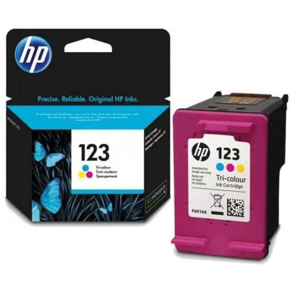 Cartouche Couleurs HP 123