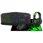 Pack Gaming T-dagger 4en1: Clavier + Souris + Tapis + Casque