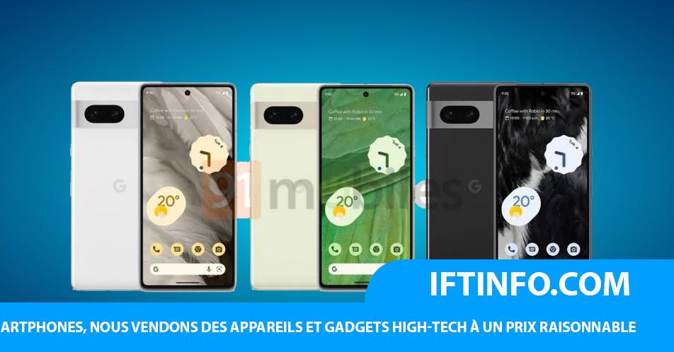 IFTINFO – Les rendus détaillés de Google Pixel 7 et 7 Pro émergent ...