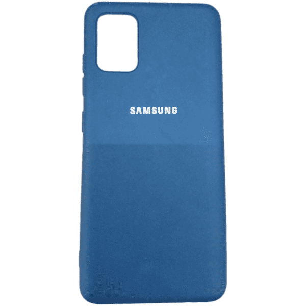 Cache Samsung A51 Bleu