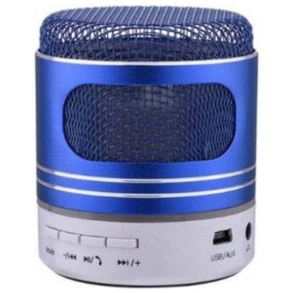 Mini Speaker Bluetooth Music Bleu