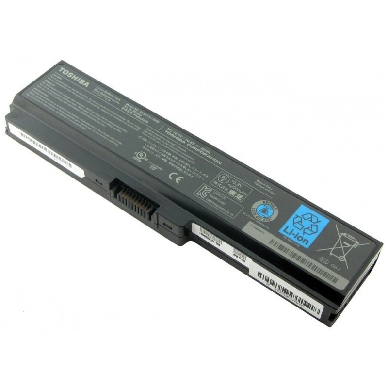 Batterie d'Ordinateur Portable pour TOSHIBA SATELLITE L775 L770D L750 L755  L735, Compatible PA3817U-1BRS PA3817-1BAS, portable Avec 4400MAH/48WH