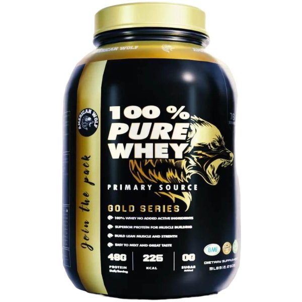 100% Pure Whey AMERICAN WOLF 2.29KG