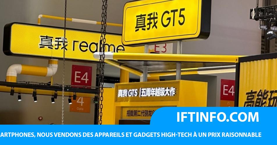 IFTINFO Fuite des détails de la caméra Realme GT5 Pro y compris le