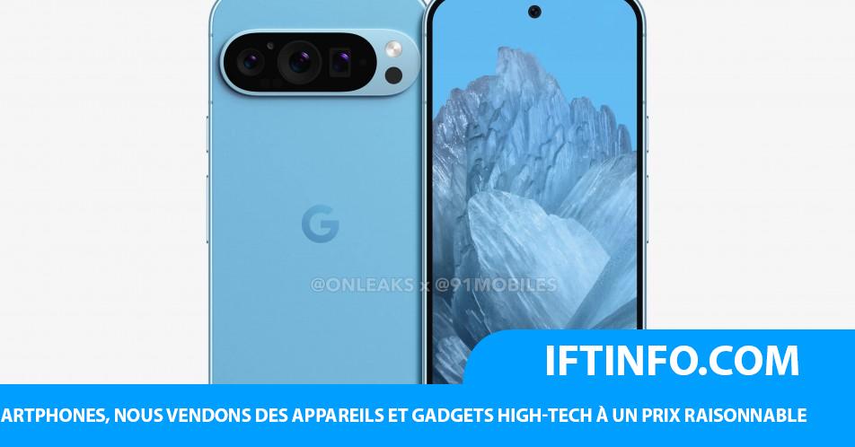 IFTINFO – Google Pixel 9 fuit dans les rendus montrant trois caméras ...