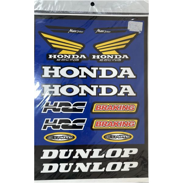 sticker décoration A4 honda belu braking