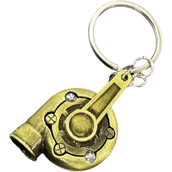 Porte clef turbo gold