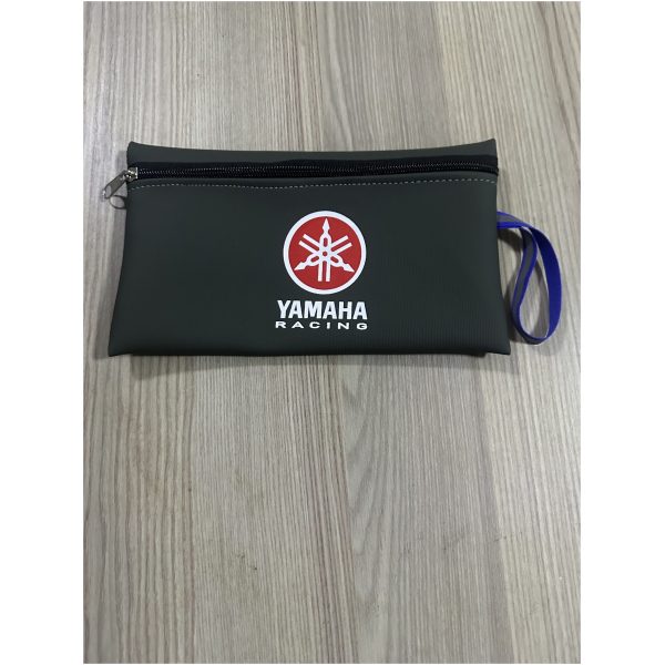 sac porte feuille Yamaha GRIS et rouge