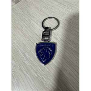 porte cle PEUGEOT bleu