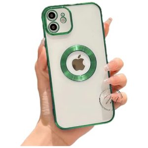 Cache Iphone 11 Vert / Transparent